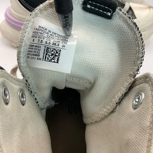 Converse Run Star Legacy CX high Women’s Size 7.5 Butterfly - Picture 7 of 7